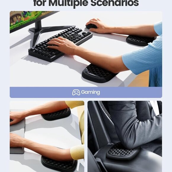 Upgraded Larger and Thicker】 Elbow Rest Pad 1pc, Desk Wrist Rest Memory Foam Arm - Picture 5 of 6